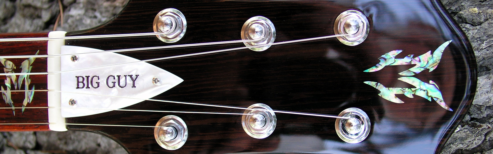 Moser Vintage Headstock - Randy Waltuch R.I.P. 