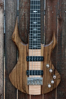 Wraith CB #6 5 String Bass - Click on picture for manual slideshow.