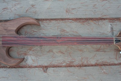 Scimitar Bass #3 - Fretless  - Click on picture for manual slideshow.