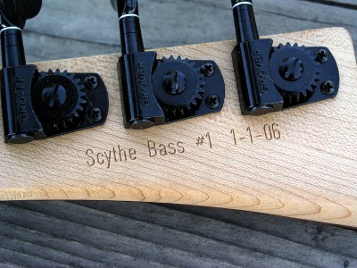 Scythe Bass #1  - Click on picture for manual slideshow.