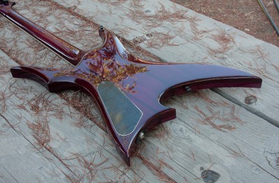 Basilisk Guitar - Prototype  - Click on picture for manual slideshow.