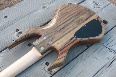 Wraith CB #6 5 String Bass - Click on picture for manual slideshow.