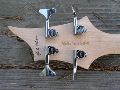 Scimitar Bass Prototype  - Click on picture for manual slideshow.