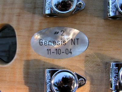 Genesis NT #2 - Click on picture for manual slideshow.