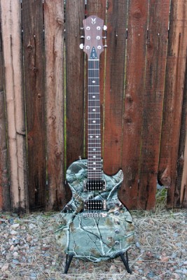 Misc. Custom Build - Custom LP Special - Camo Wrap - Click on picture for manual slideshow.