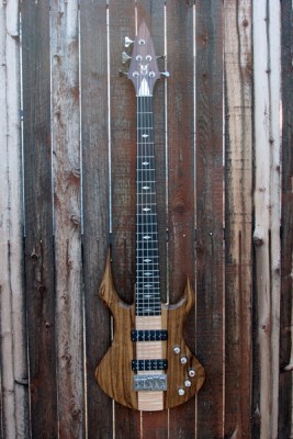 Wraith CB #6 5 String Bass - Click on picture for manual slideshow.