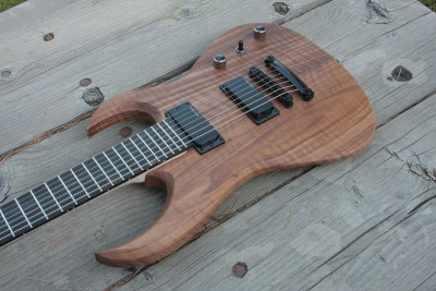 Templar Scimitar Prototype - 7 String Baritone - Click on picture for manual slideshow.