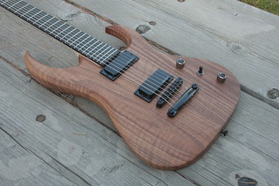 Templar Scimitar Prototype - 7 String Baritone - Click on picture for manual slideshow.