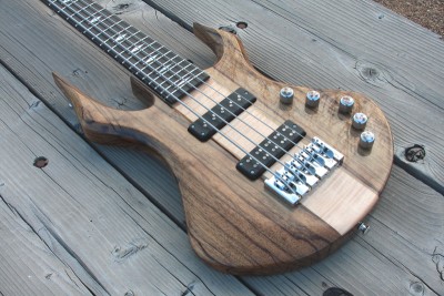 Wraith CB #6 5 String Bass - Click on picture for manual slideshow.