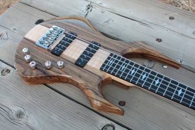 Wraith CB #6 5 String Bass - Click on picture for manual slideshow.