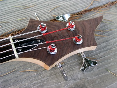 Scimitar Bass Prototype  - Click on picture for manual slideshow.