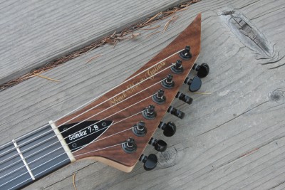 Templar Scimitar Prototype - 7 String Baritone - Click on picture for manual slideshow.